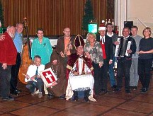 Kurt Bauer�s K&uuml;nstler- & Medienstammtisch im Dezember 2005