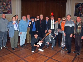 Kurt Bauer�s K&uuml;nstler- & Medienstammtisch im Februar 2006