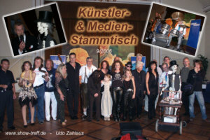 Kurt Bauers Künstler- & Medienstammtisch im September 2006